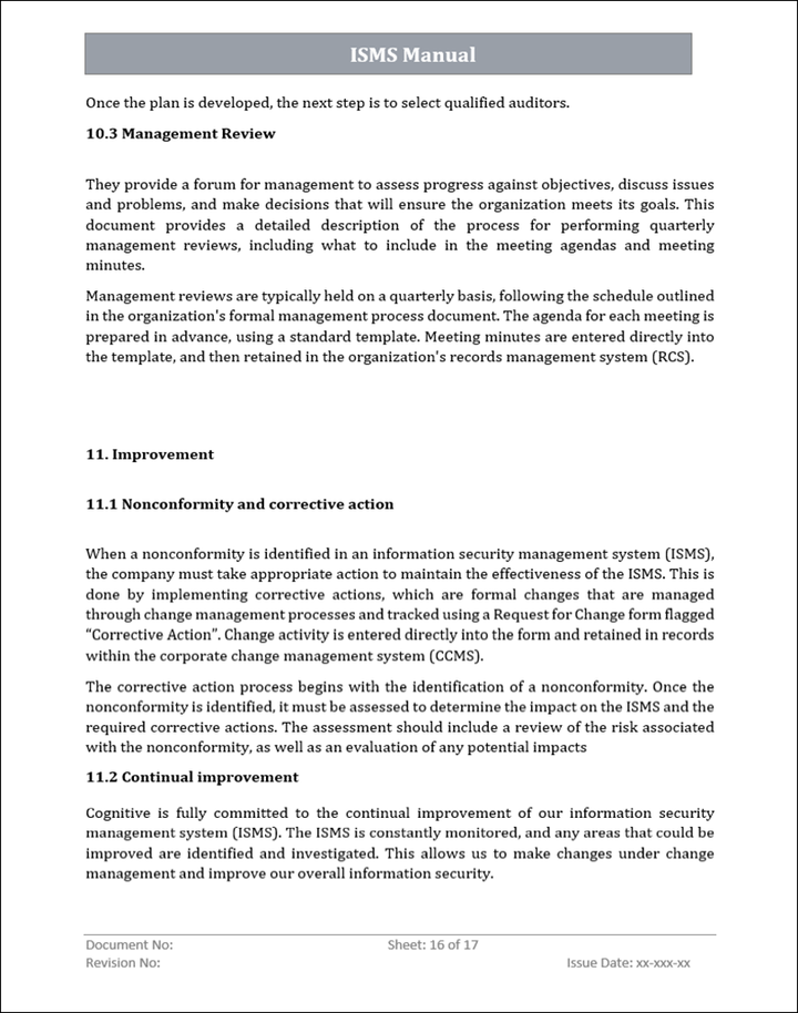 ISMS Manual