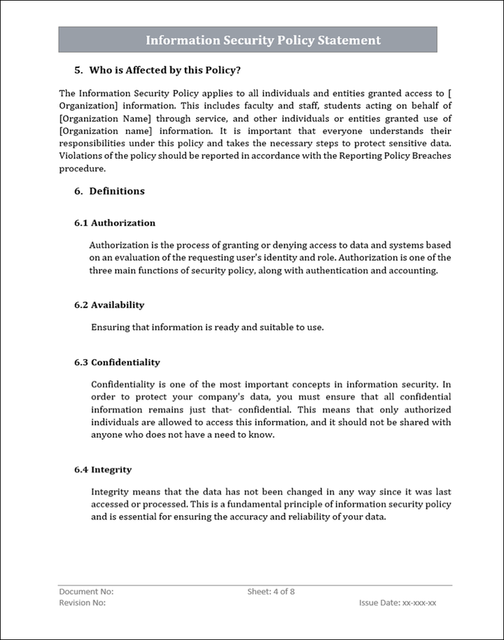 ISMS Policy