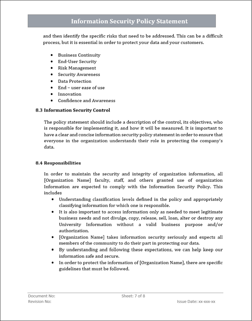 ISMS Policy
