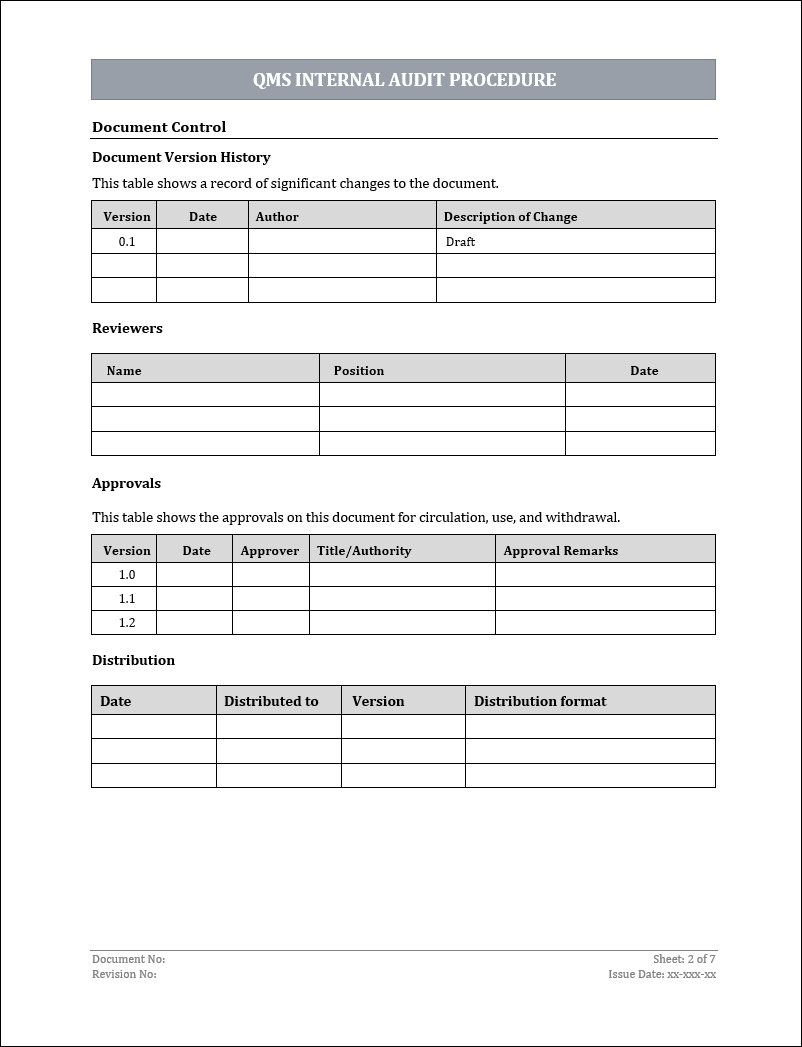 Qms Internal Audit Report.pdf ISO 9001: QMS Internal Audit Procedure – IT Governance Framework
