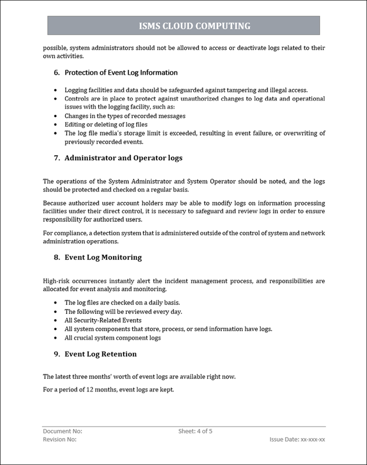 ISMS Cloud Computing
