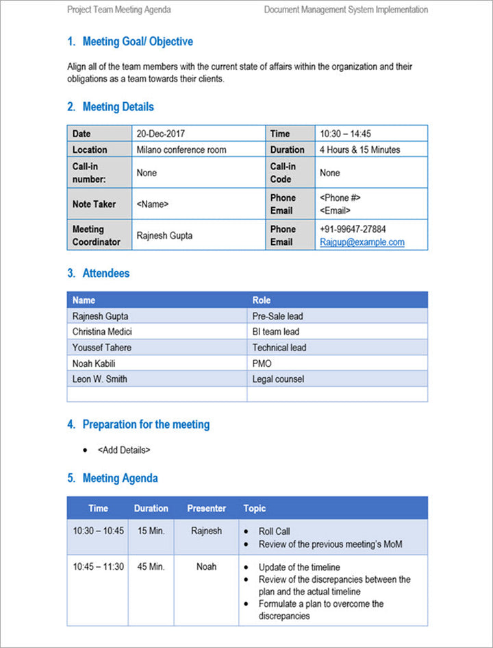 Project Management Templates Toolkit