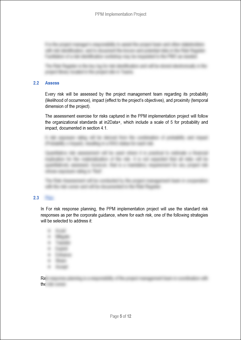 Risk Management Toolkit