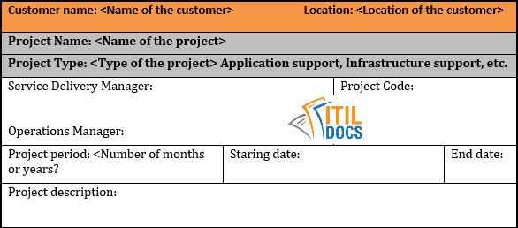 Service-Delivery-Status-Report-Template