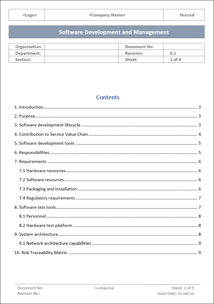 Software Development and Management